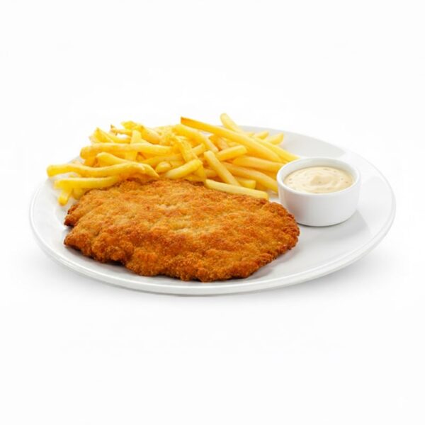 Paniertes Schnitzel vom Schwein