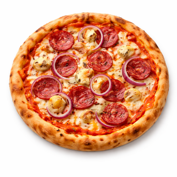 Muggetätscher Pizza